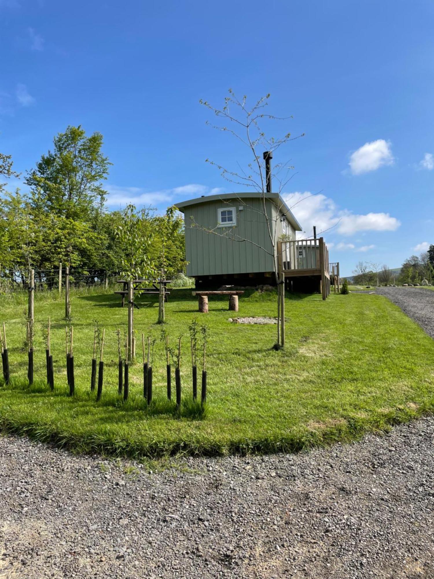 Rosemary Shepherds Hut, Clay Bank Huts Ingleby Greenhow Zewnętrze zdjęcie